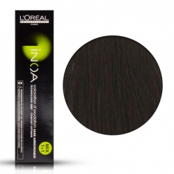 Inoa loreal farba 3 naturalny ciemny brąz