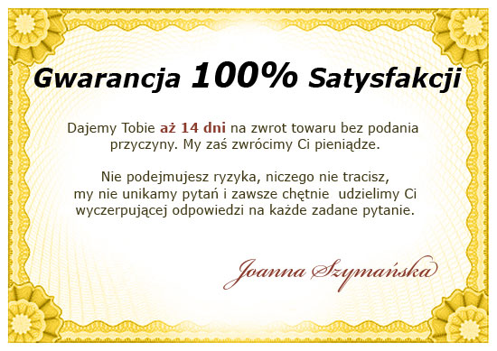 Gwarancja 100% Satysfkacji - Sklep Fryzjerski Koszykowa