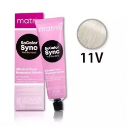 Matrix color sync 11V super jasny blond fioletowy