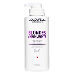 Goldwell maska blondes highlights neutralizująca do włosów blond 500ml