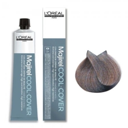 Loreal majirel farba 8.11 cool cover jasny blond intensywnie popielaty