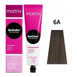 Matrix farba socolor 6A ciemny blond popielaty