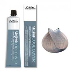 Loreal majirel farba 9.11 cool cover bardzo jasny blond intensywnie popielaty