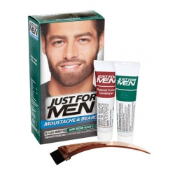 Just for men żel koloryzujący do brody, wąsów, baków M45 ciemny brąz