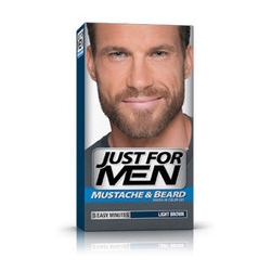 Just for men żel koloryzujący do brody, wąsów, baków M25 jasny brąz