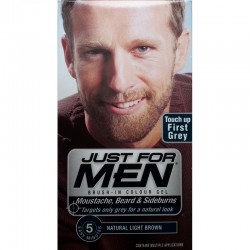 Just for men żel koloryzujący do brody, wąsów, baków M 35 średni brąz