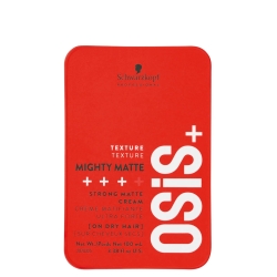Schwarzkopf osis mighty matte ultra mocny matowy krem do włosów