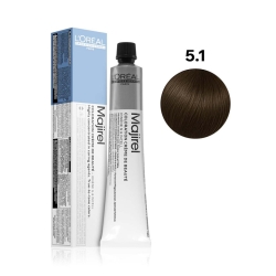Loreal majirel farba 5.1 jasny brąz popielaty